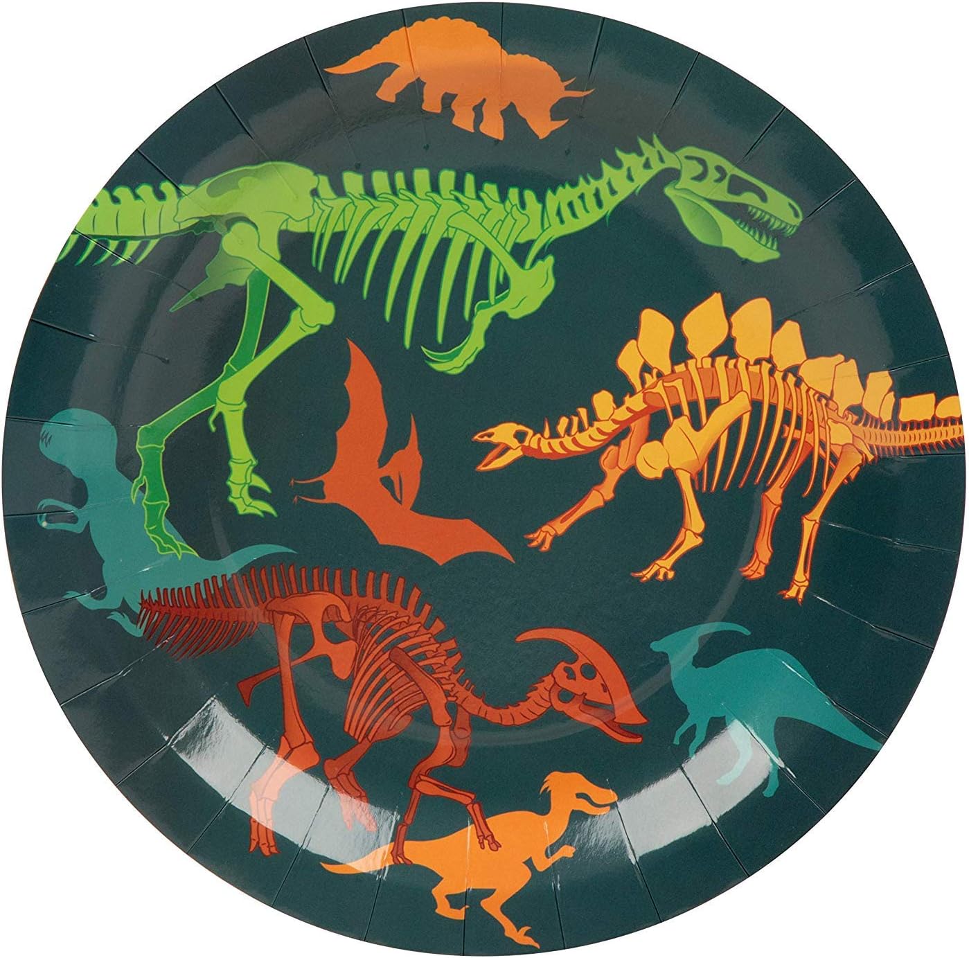 Dinosaur Party Bundle, Includes Plates, Napkins, Cups, and Cutlery (24 Guests,144 Pieces): Toys & Games