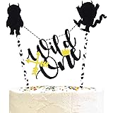 Wild One Birthday Cake Topper- Handmade Where the Wild Things are Cake Topper First Birthday Decorations for Baby 's Photo Booth Props