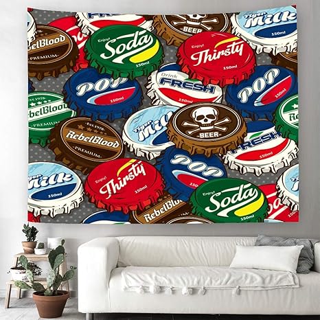 Amazon Co Jp 彼の自転車のタペストリーを持つ面白い男クールガイパープルハットシティ携帯電話漫画壁掛けタペストリー寝室のリビングルームcollege 25zhant3 ホーム キッチン