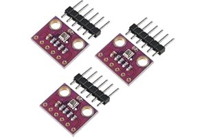 SHUTAO 3Pcs BME280 3.3V Temperature Humidity Pressure Sensor Module IIC I2C GY-BME280-3.3V