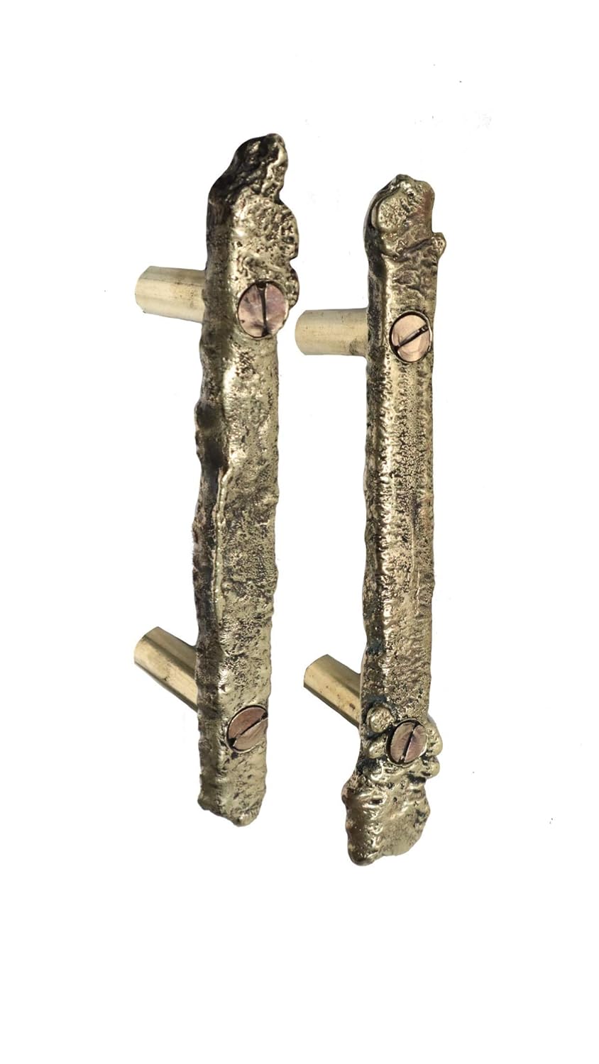 Amazon.com: Solid Brass Medium Cupboard Kitchen Cabinet Door Pull Set