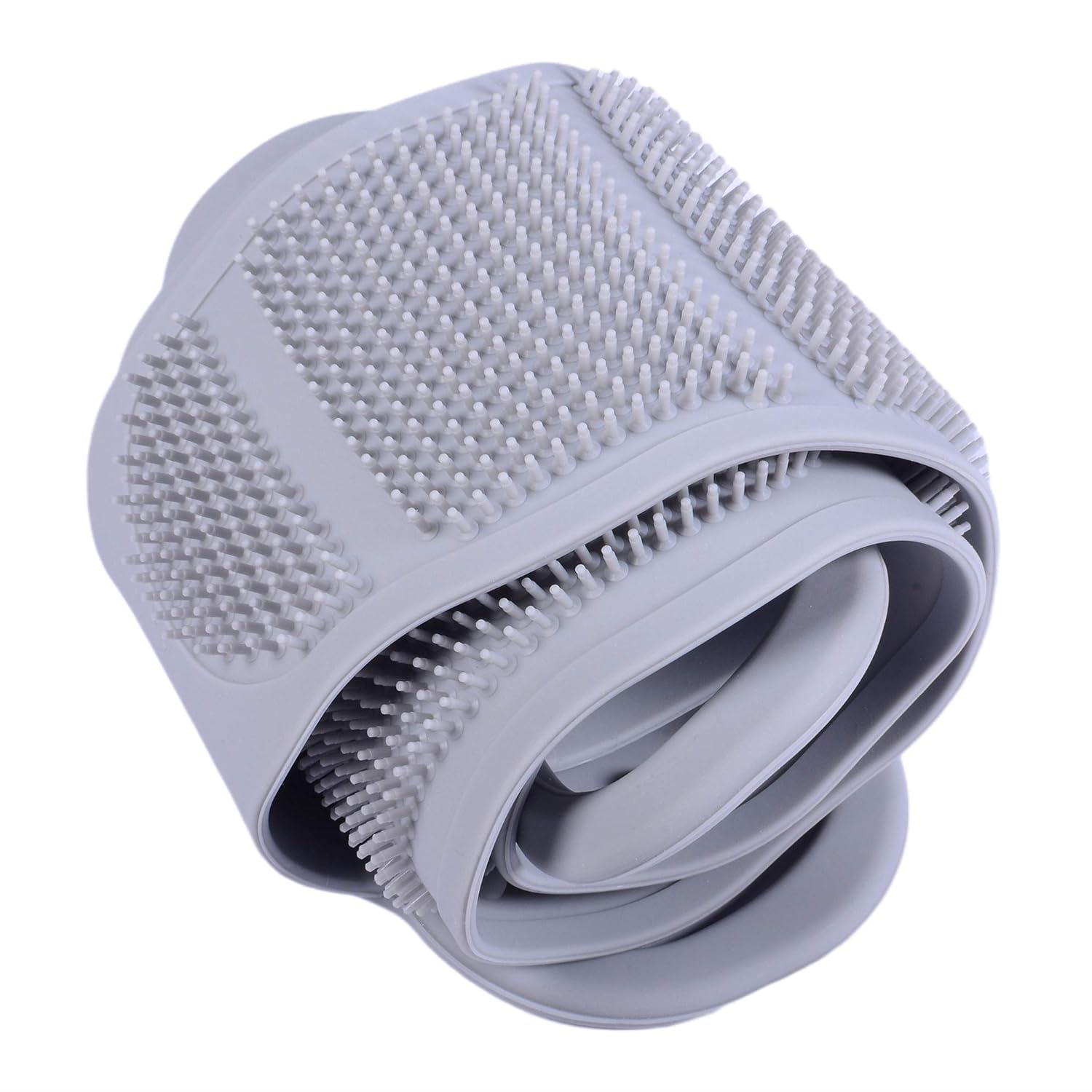 Silicone Back Scrubber for Shower， Exfoliating Silicone