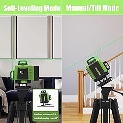 INSPIRITECH Laser Level 360 Self Leveling for
