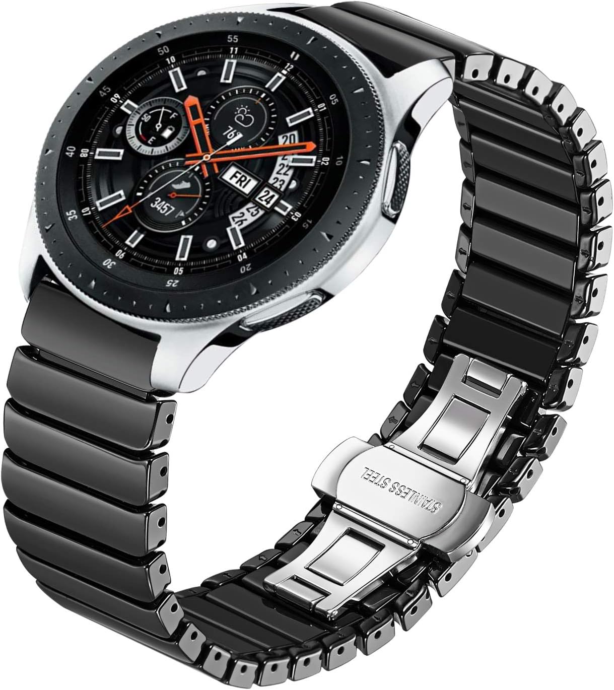 TRUMiRR para Samsung Gear S3 Classic Frontier Correa de Reloj, 22 ...