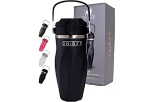 Oxirze Shaker Bottle for Protein Mixes – Double Wall Stainless Steel, For Shakes, Smoothies Cocktails –Leak-Proof, 26oz Copper-Insulated Blender Cup BPA-Free No Mixing Tools Needed (Dark Night)