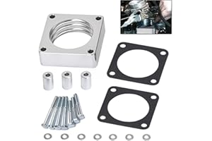 YESHMA Throttle Body Spacer Compatible with Jeep Wrangler TJ YJ 1987-2006, Throttle Body Spacer Compatible with Cherokee XJ 1984-2001