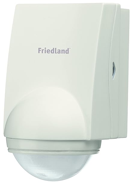 Honeywell L320WHI Detector PIR, 200°, con mando a distancia Blanco