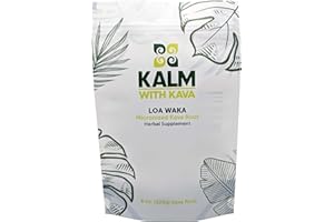 KALM with Kava Loa Waka Micronized Kava (8 oz.)