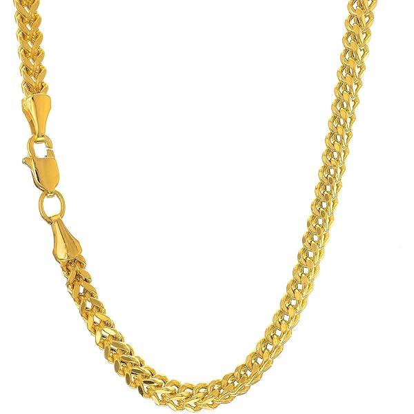 Popular jewelry ポピュラージュエリー 14kゴールド ネックレス 14k REAL Yellow Gold 2.4mm, 2.8mm or 3.3mm Shiny Lite Weight