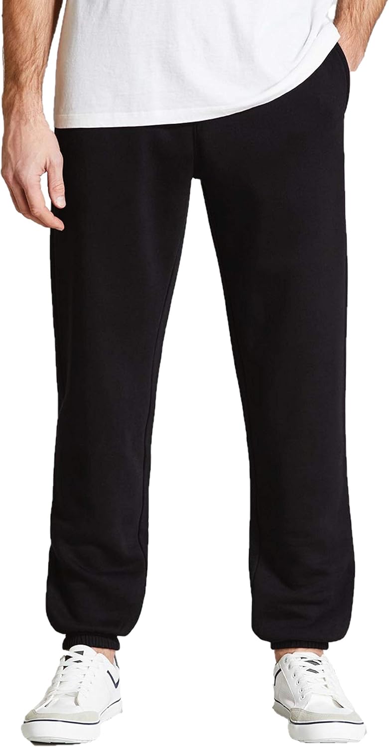 Athletic Sportswear Mens Jogging Pants Active Casual Tracksuit Bottoms