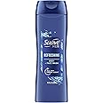 Suave Men Body Wash Refresh Fragrance Bodywash and Shower Gel 15 oz