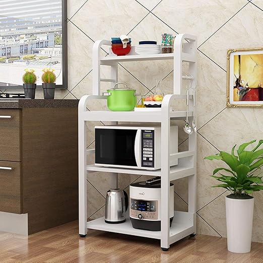 Bjia Rejilla de horno de microondas de cocina de pie ...