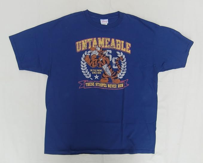 Amazon ティガー Tigger くまのプーさん Winnie The Pooh 古着ｔシャツ 2xlサイズ 紺 Disney Store ディズニー 通販