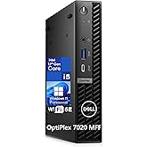 Dell OptiPlex 7020 MFF 7000 Series Micro Form Factor Mini Business Desktop Computer, 12th Gen Intel Hexa-Core i5-12500T (Beat i7-11700T), 64GB DDR5 RAM, 4TB PCIe SSD, WiFi 6E, RJ-45, Windows 11 Pro