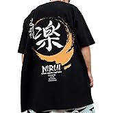 XYXIONGMAO Men's Japanese Black Techwear Hip Hop Tshirt Goth Tees Streetwear Graphic Couples Shirts Clothing