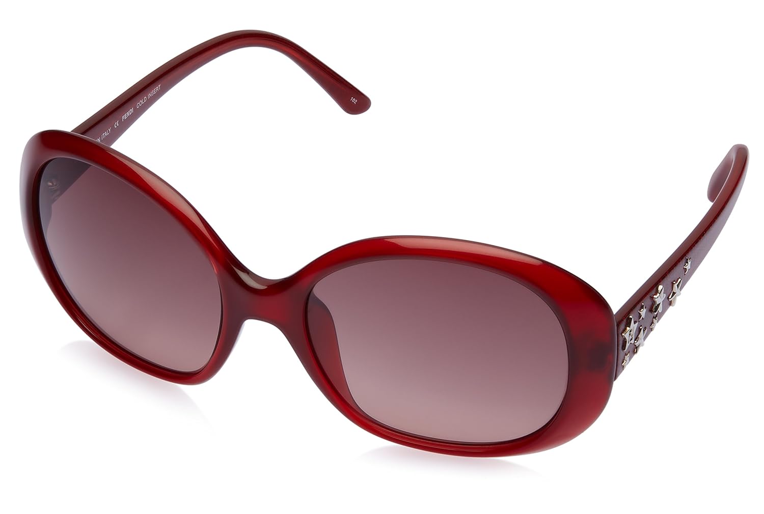 Buy Fendi Oversized Sunglasses (Red) (FS 518660858) at Amazon.in