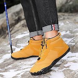 Dinint Barefoot Shoes Men Women Wide Toe Box Winter