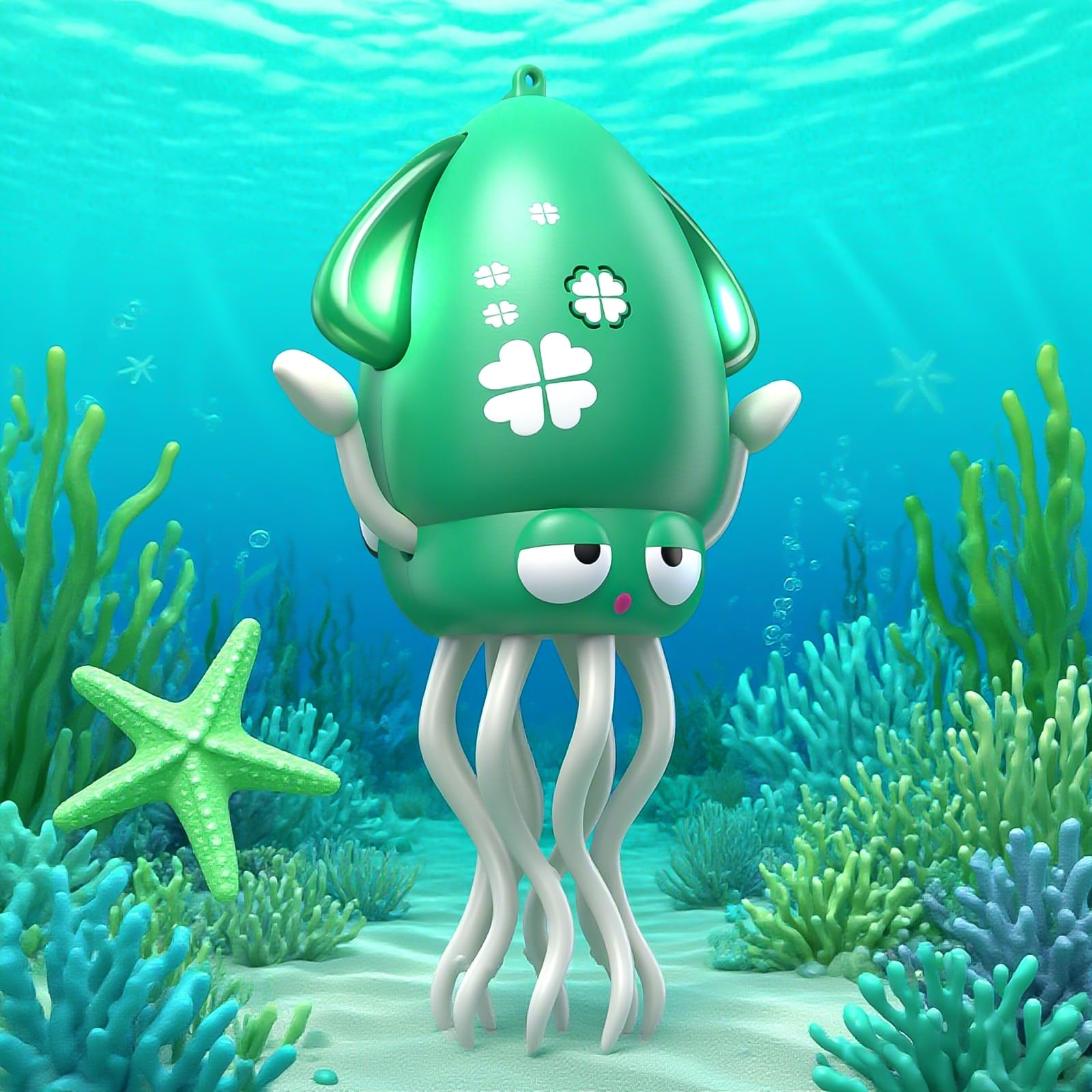 SWTOIPIG Electric Dancing Octopus Toy with Led Light and Music, Kids Electric Crawling Octopus Tummy Time Toy, Rechargeable Interactive Sensory, Perfect Christmas Birthday Gift (Cyan) — image 1