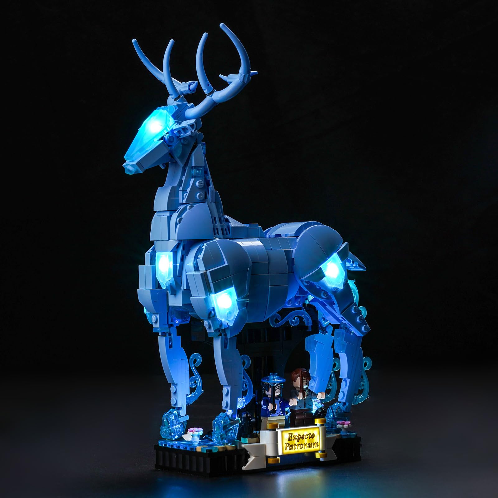 Kit for Lego Expecto Patronum Stag, Set for Lego 76414 Expecto Patronum 2-in-1 Set - Not Include Models, Just Light Set for Stag (Standard Version) — image 1