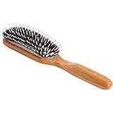 Bass Brushes | Shine & Condition | Luxury Grade Hair Brush | 100% Premium Natural Bristle | Professional Style with Pure Bamb