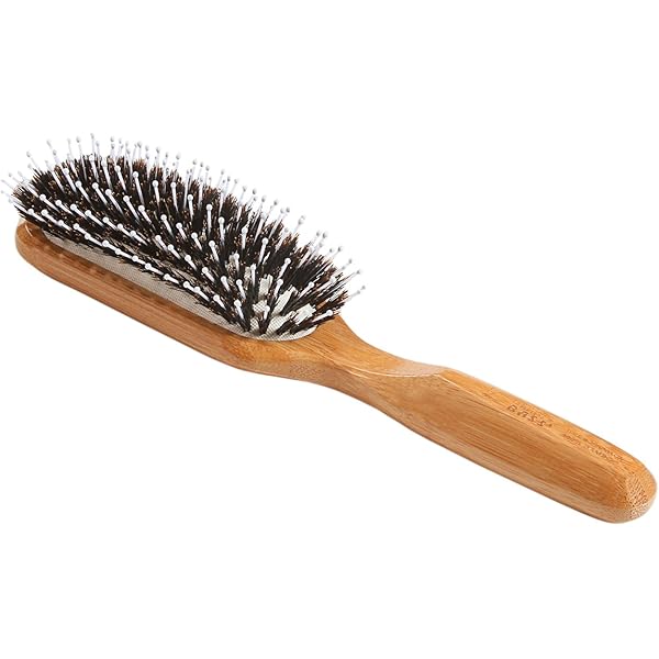 Large Oval Cushion Hair Brush - Professional Salon Styling Brush With Soft Pins 4 thumbnail image