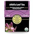 Buddha Teas Organic Alfalfa Leaf Tea - OU Kosher, USDA Organic, CCOF Organic, 18 Bleach-Free Tea Bag