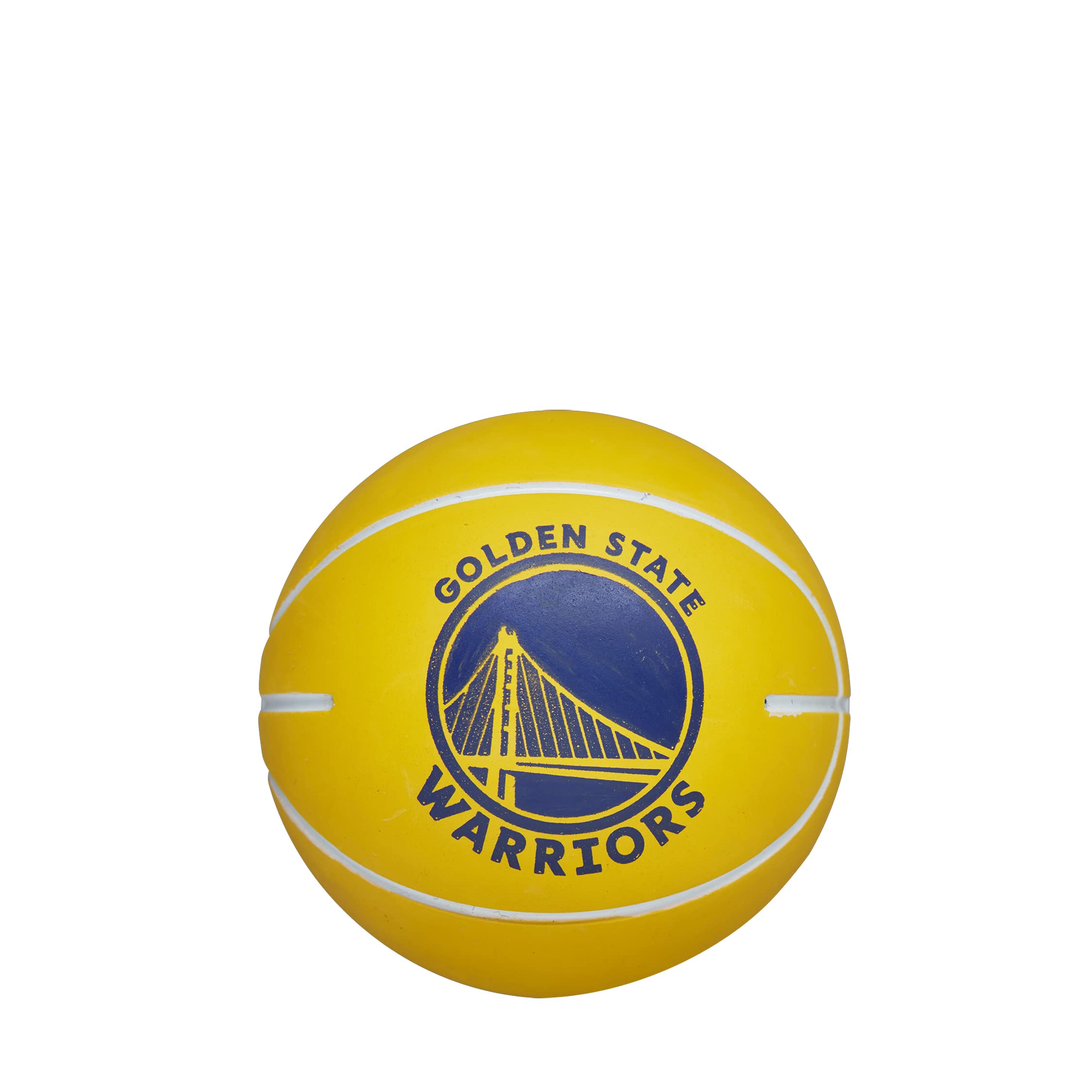Wilson Basketball, NBA Dribbler, Golden State Warriors, Outdoor and indoor, Size: Child-sized, Blue
