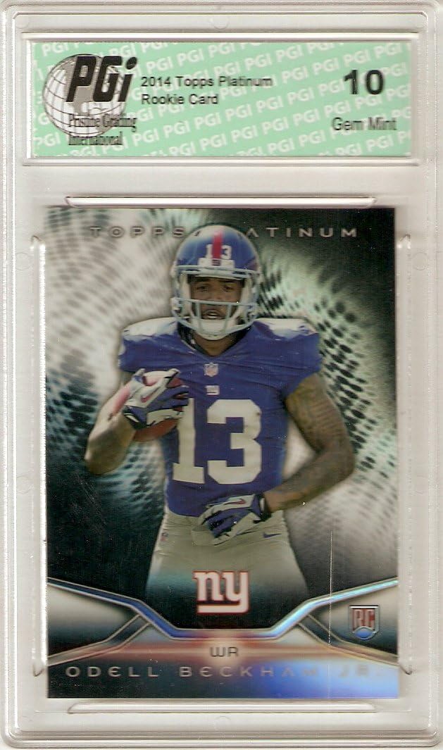 odell beckham jr platinum jersey