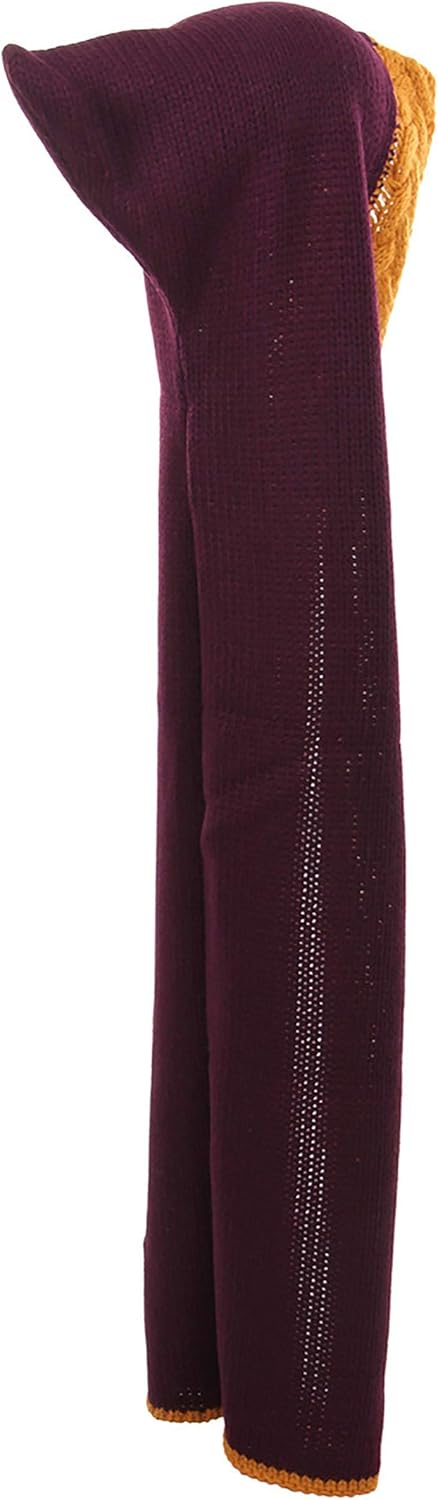 elope Harry Potter Gryffindor Knit Hooded Scarf Red: Clothing