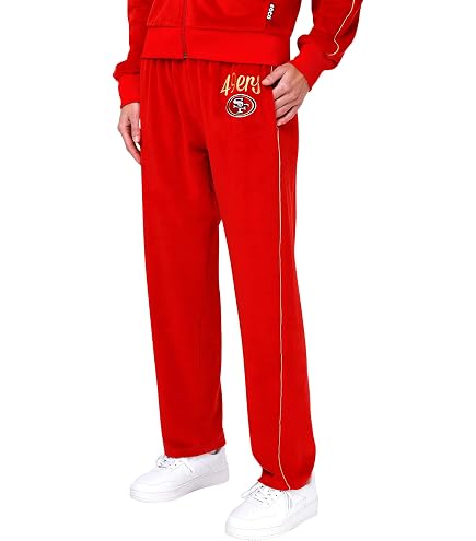 Amazon.com : FOCO San Francisco 49ers NFL Mens Velour Pants - M