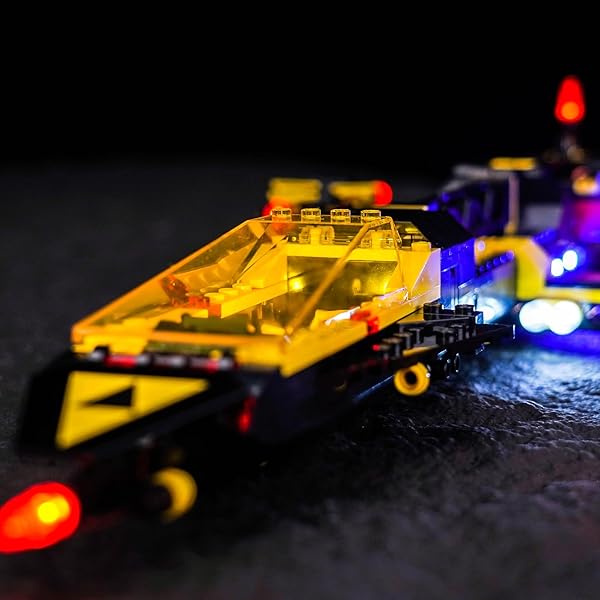 HILIGHTING UPGRADED LED LIGHT KIT COMPATIBLE WITH LEGO BLACKTRON RENEGADE BUILDING SET, LIGHTS DECORATION COMPATIBLE WITH LEGO 10355 (MODEL NOT INCLUDED)