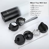 OLDLEY 1L Stainless Steel Water Bottle with 3 Lids Vacuum Insulated view 6