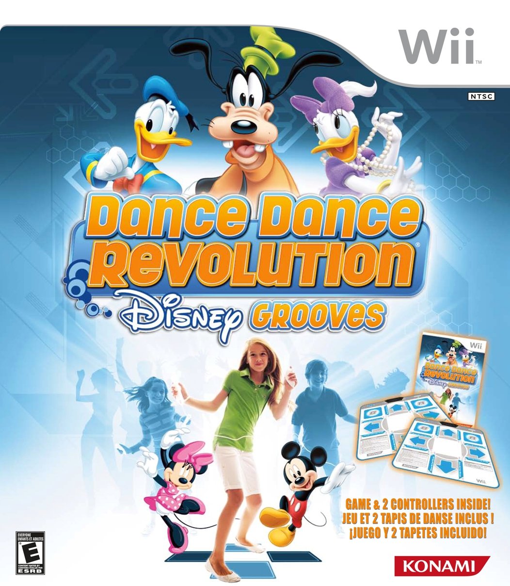 Dance Dance Revolution Disney Grooves Includes Two Dance Mats