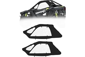ZIDIYORUO 2025 Updated Polaris RZR Pro Soft Cab Enclosures with Reinforced Zippers – Upper Door Kit Water Resistant for 2020-2025 Polaris RZR PRO XP/Turbo R 2-seat, Keep Air/Rain/Dust Out from Cab