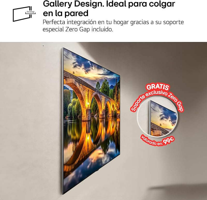 OLED83G64LW - Smart TV OLED EVO AI 83" 4K sem reflexo, 2026