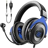 EKSA E900 Gaming Headset - Xbox one Headset Wired Gaming Headphones with Noise Canceling Mic, Over Ear Headphones Compatible