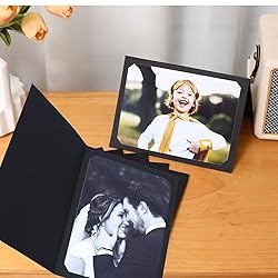 Litpoetic 50 Pack Photo Folders for 4x6 or 5x7