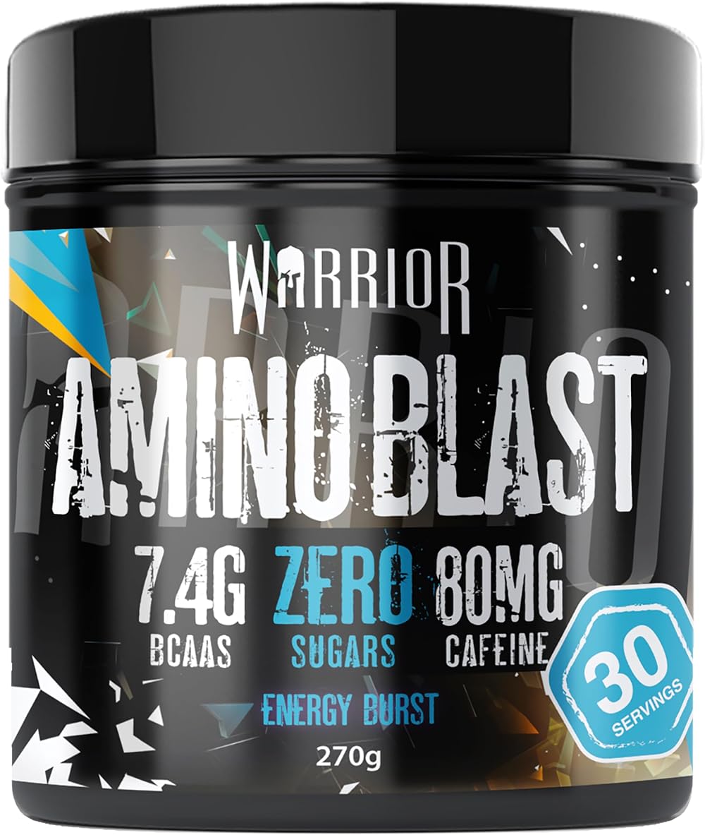 Warrior Amino Blast BCAA Powder 270g Fruit Salad – 5g BCAA per serving