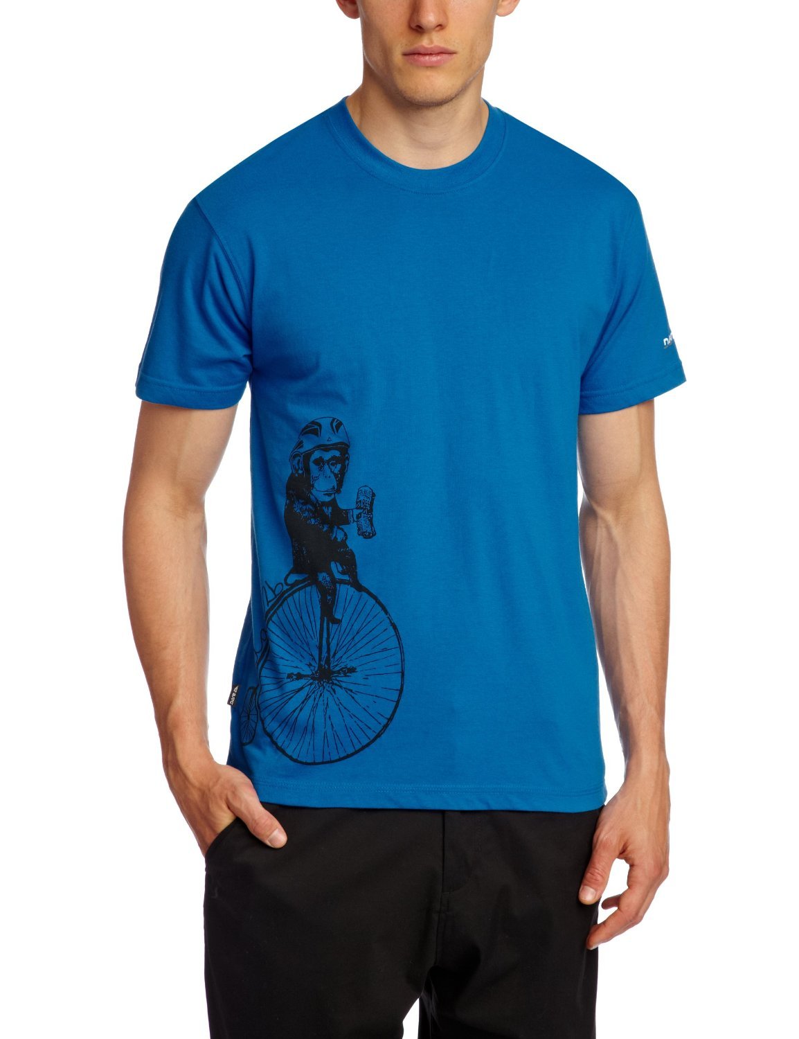 Dare2b Men's Bike Munkie T-Shirt - Hawaiian Blue, Large