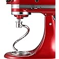 Lawenme 5 QT Dough Hook for KitchenAid Mixer, Stainless Steel Spiral Dough Hook Attachment for KitchenAid 4.5-5 Qt Tilt-Head Stand Mixers, Replacement Bread Hook Fits Models K45, KSM90, KSM150