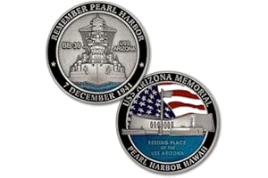 ARMED FORCES DEPOT USS Arizona Memorial Pearl Harbor Challenge Coin