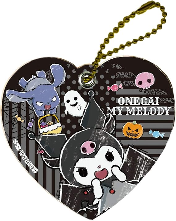 Amazon おねがいマイメロディ 02 クロミ バク グラフアート キャラレザーチャーム アニメ 萌えグッズ 通販