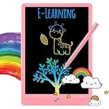 TEKFUN LCD Writing Tablet Doodle Board, 8.5inch Colorful Drawing Tablet Writing Pad, Girls Gifts Toys for 3 4 5 6 7 Year Old 