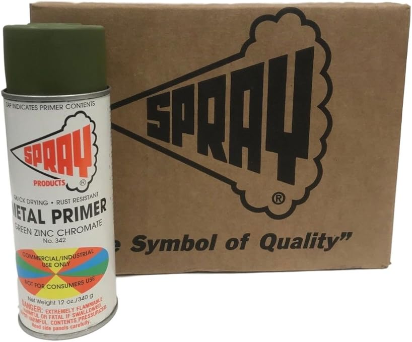 Amazon スプレー製品orrlac 342グリーンttp1757スペック亜鉛Chromate Aircraftプライマー