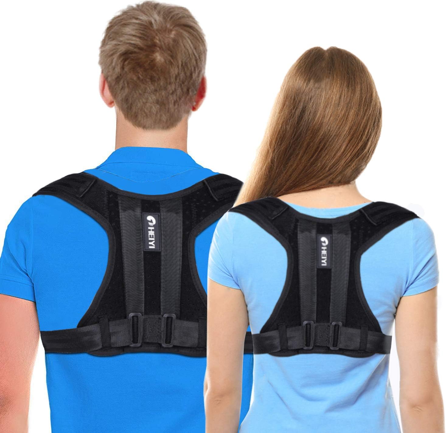 【New Version】Universal Posture Corrector For Women And Men - Adjustable Upper Back Brace for Clavicle Posture Support Back Straightener Providing Pain Relief From Neck Back and Shoulder