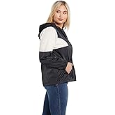 Volcom Women's Wind Stoned Lightweight Quarter Zip Windbreaker Jacket