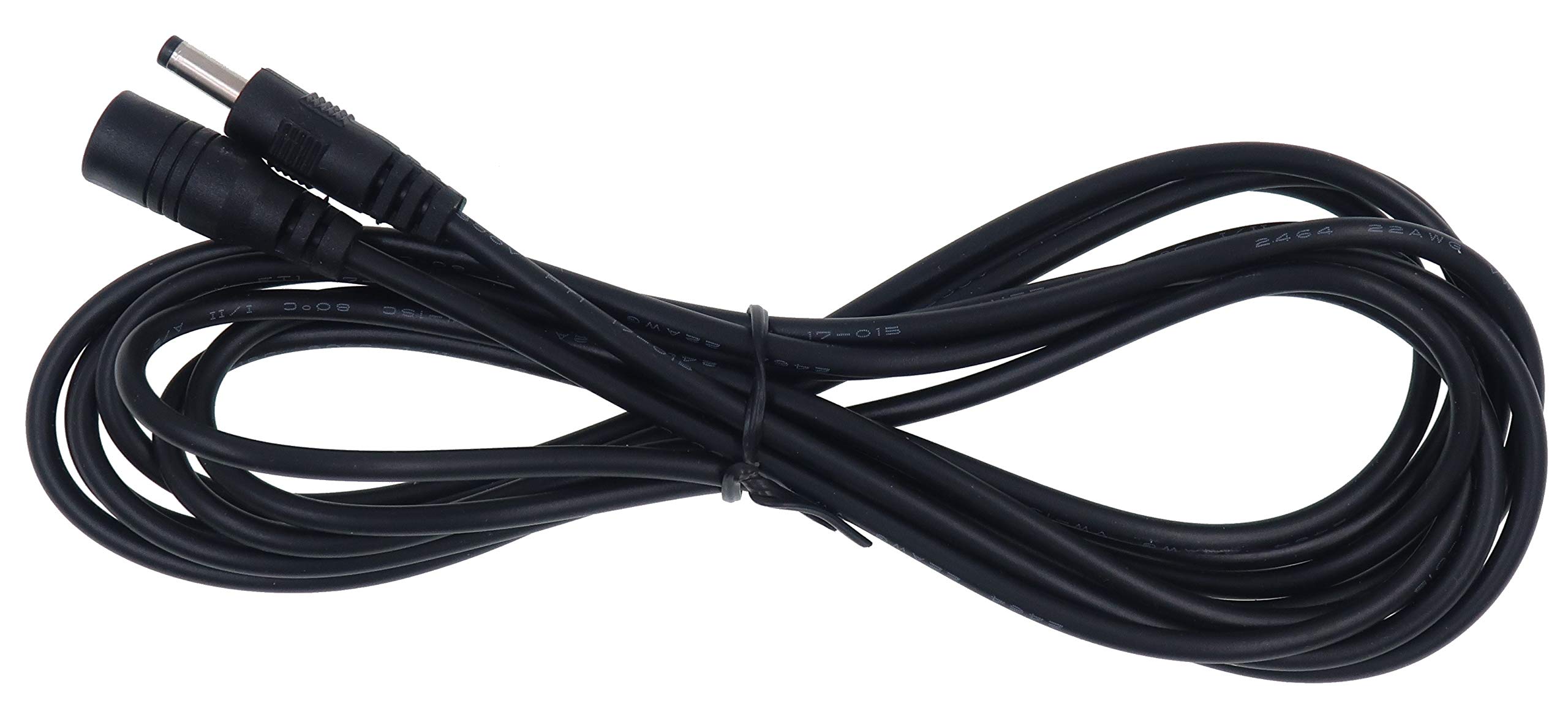 DigitCont DC Extension Cable for Echo Dot 3rd Generation, Echo Spot, 3m, Black