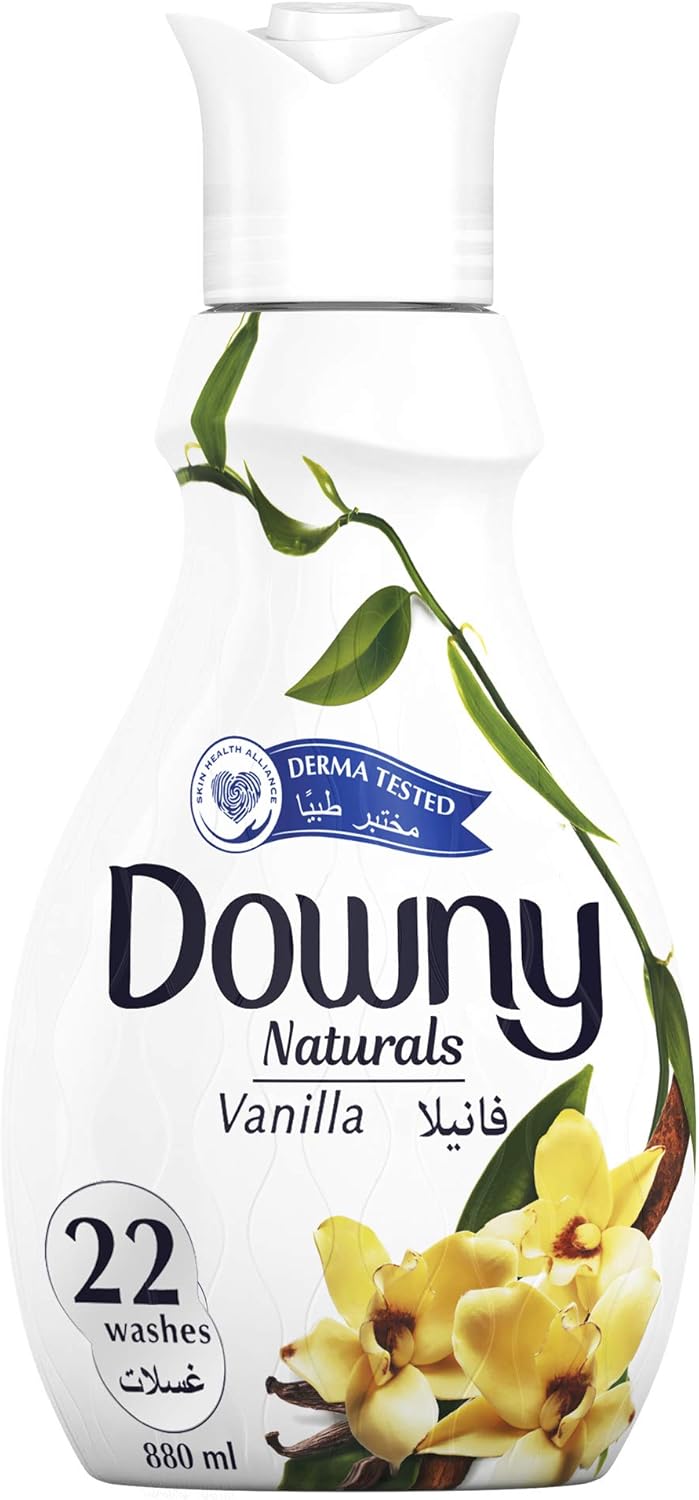 Downy Naturals Concentrate Fabric Softener Vanilla Scent, 880ML Buy
