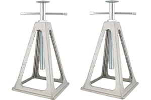 Dumble RV Stabilizer Jacks Camper Leveling Blocks 2-Pack – Heavy Duty Leveling Blocks for Trailer, Camper, Motorhome