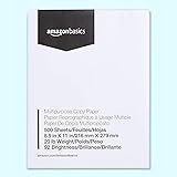 Amazon Basics Multipurpose Copy Printer Paper, 8.5